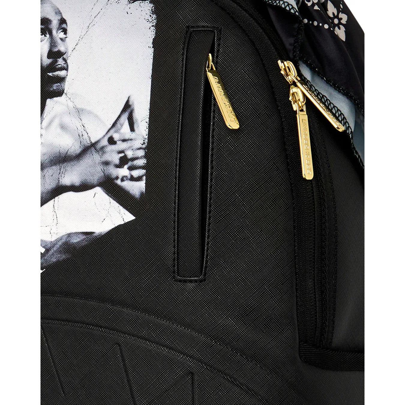 Sprayground Tupac poetry bandana handle backpack by SPRAYGROUND