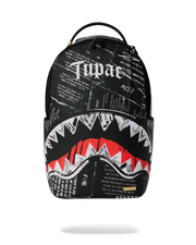 Sprayground Tupac official collab poetry backpack by SPRAYGROUND