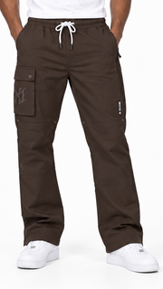 Makobi adorni stacked nylon pant by MAKOBI