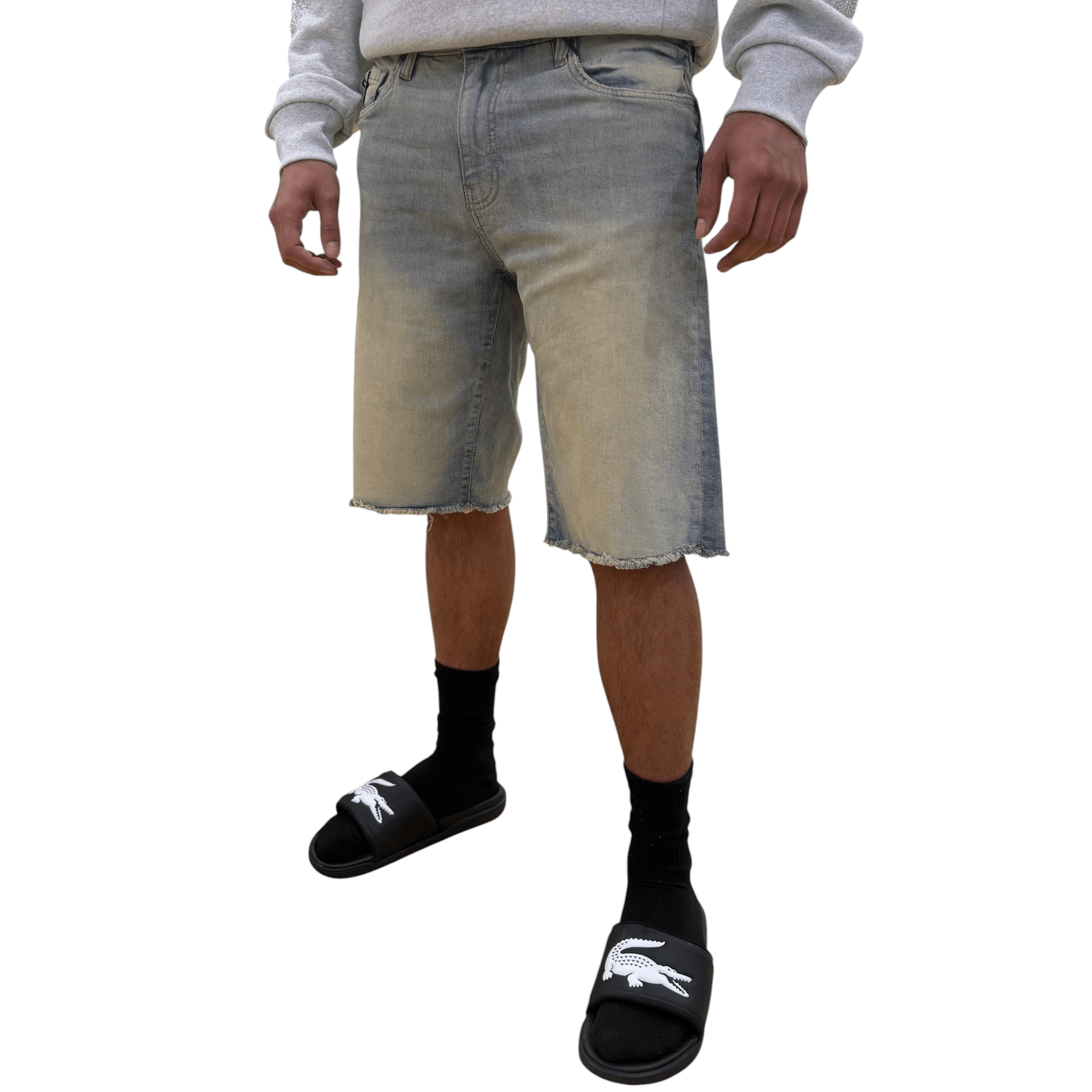 Jordan Craig infantry denim shorts - SHORTS - Cityswagusa.com