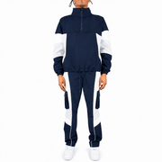 Rebel minds ripstop nylon colorblock set. - TRACK SUITS - Cityswagusa.com
