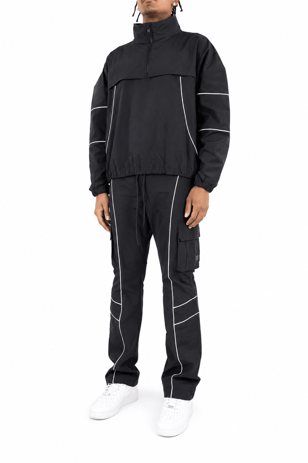 Rebel minds ripstop nylon colorblock set, - TRACK SUITS - Cityswagusa.com