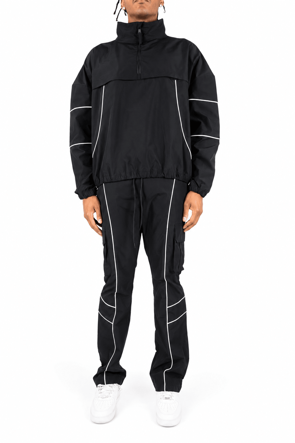 Rebel minds ripstop nylon colorblock set, - TRACK SUITS - Cityswagusa.com