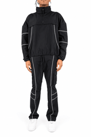 Rebel minds ripstop nylon colorblock set, - TRACK SUITS - Cityswagusa.com