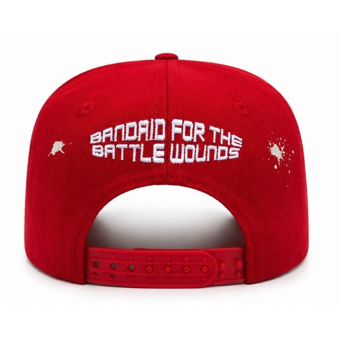 Roughplay paint splatter logo snapback hat - HATS - Cityswagusa.com