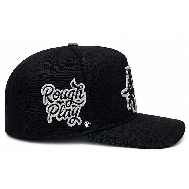 Rough play rhinestone logo snapback hat, - HATS - Cityswagusa.com