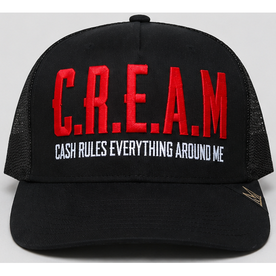 C.R.E.A.M snapback hat by TODAYS TREND
