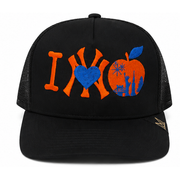 I heart ny big apple snapback hat by DAD HATS