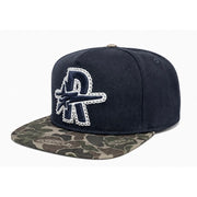 Rough play rhinestone logo snapback hat - HATS - Cityswagusa.com