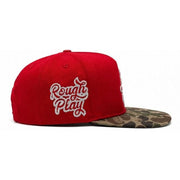 Rough play rhinestone logo snapback hat - HATS - Cityswagusa.com