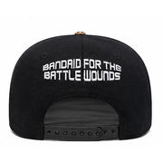Rough play rhinestone logo snapback hat by ROUGH PLAY