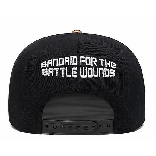 Rough play rhinestone logo snapback hat by ROUGH PLAY