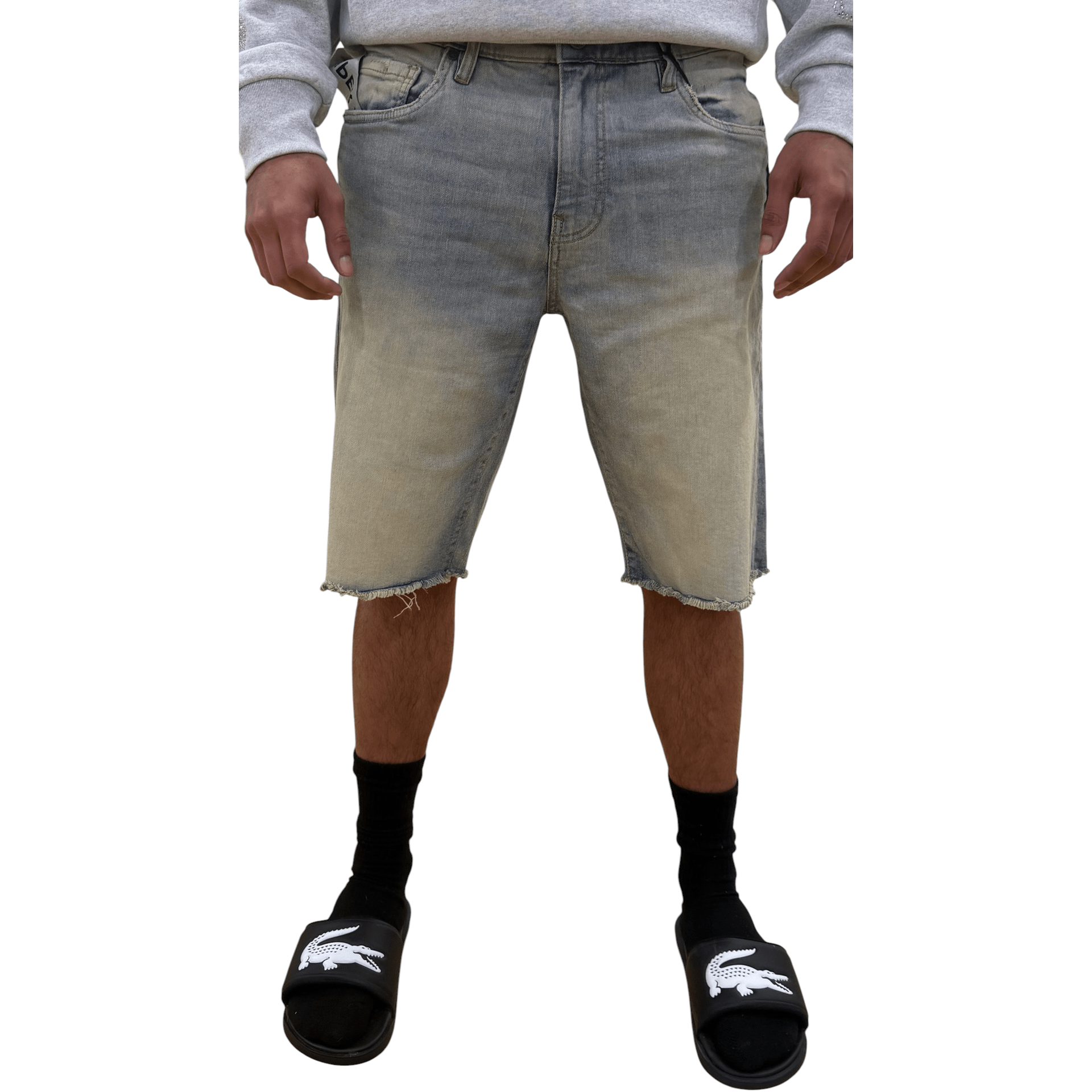 Jordan Craig infantry denim shorts - SHORTS - Cityswagusa.com