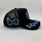 Hudson V1 diamond 777 suede trucker hat - HATS - Cityswagusa.com