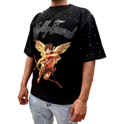PJ Mark relaxed fit highly favored rhinestone t-shirt by PJ MARK