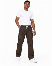 Makobi adorni stacked nylon pant by MAKOBI