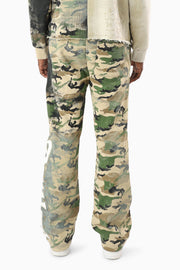Smoke rise royalty color block fleece pant by SMOKE RISE