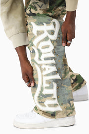 Smoke rise royalty color block fleece pant by SMOKE RISE