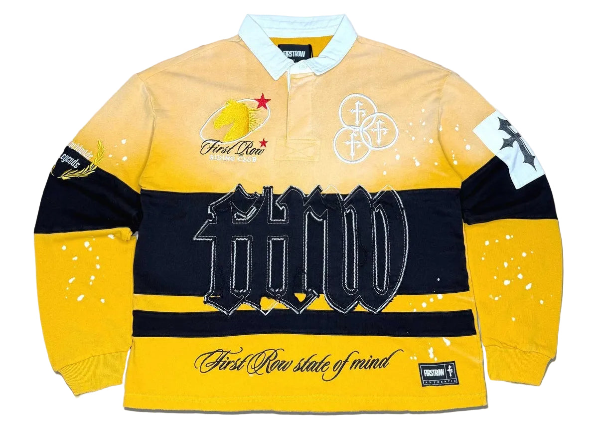 First row sun field club polo shirt by FIRST ROW