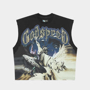 Godspeed the landing sleeveless t-shirt by GODSPEED