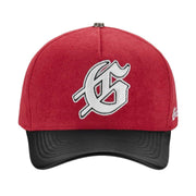 Godspeed insignia logo leather/suede snapback hat. - HATS - Cityswagusa.com