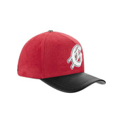 Godspeed insignia logo leather/suede snapback hat. - HATS - Cityswagusa.com