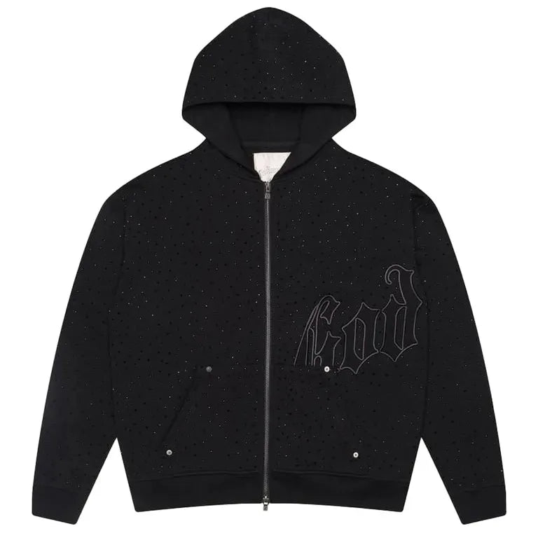 Godspeed og logo vvs rhinestone sweatsuit v2 - SWEATSUITS - Cityswagusa.com
