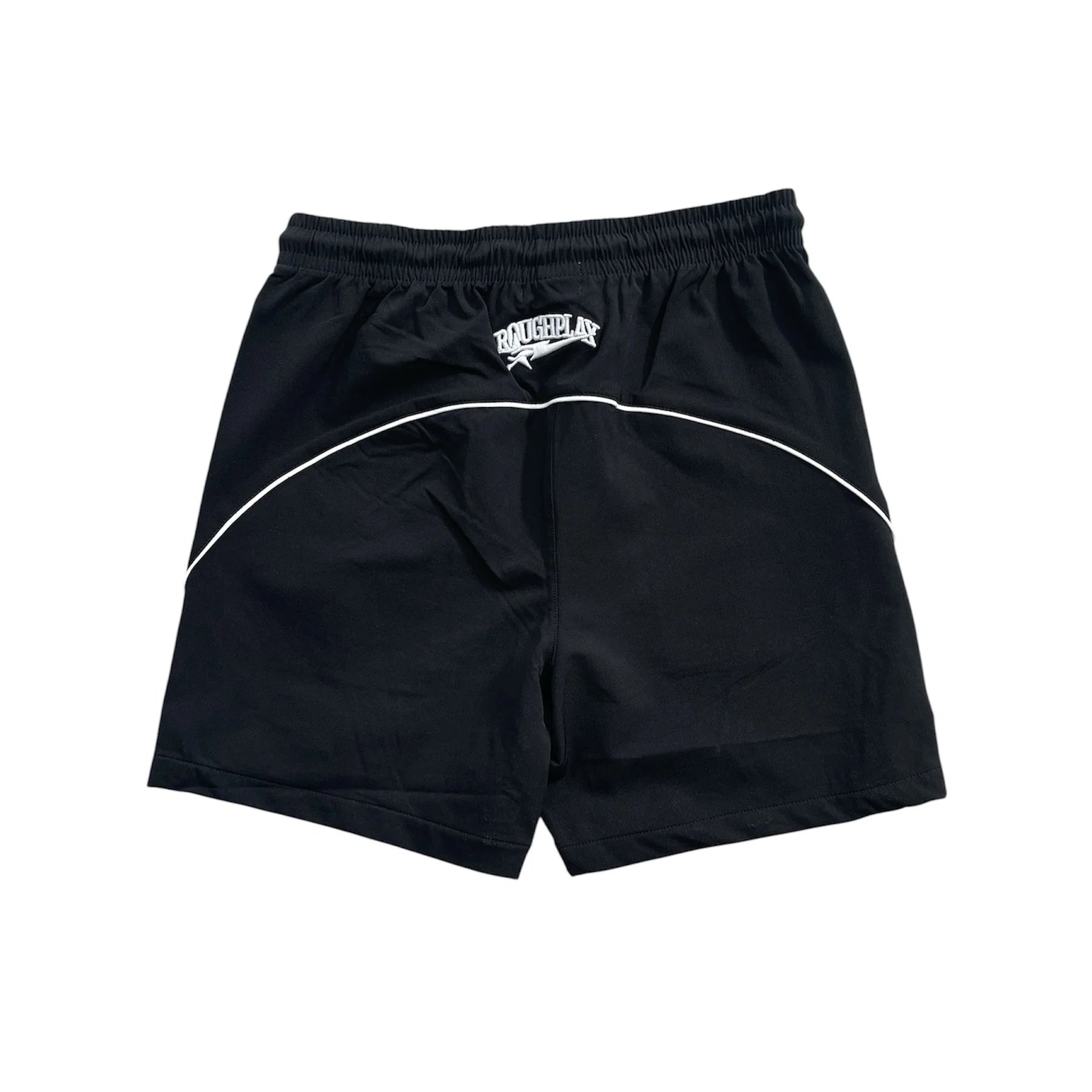 Rough play logo nylon shorts by ROUGH PLAY