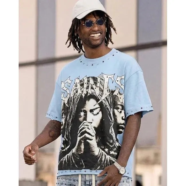 Focus saints multistone t-shirt - T - SHIRT - Cityswagusa.com
