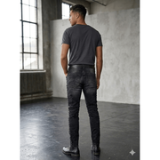 Focus studded slim fit denim - DENIM - Cityswagusa.com