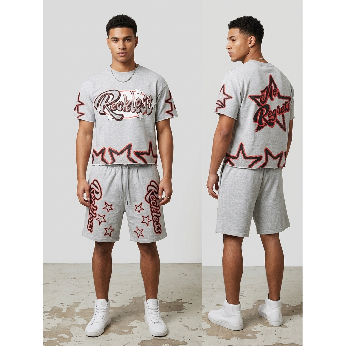 Focus reckless shorts set by FOCUS