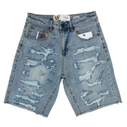 Waimea rip and repair denim shorts - SHORTS - Cityswagusa.com