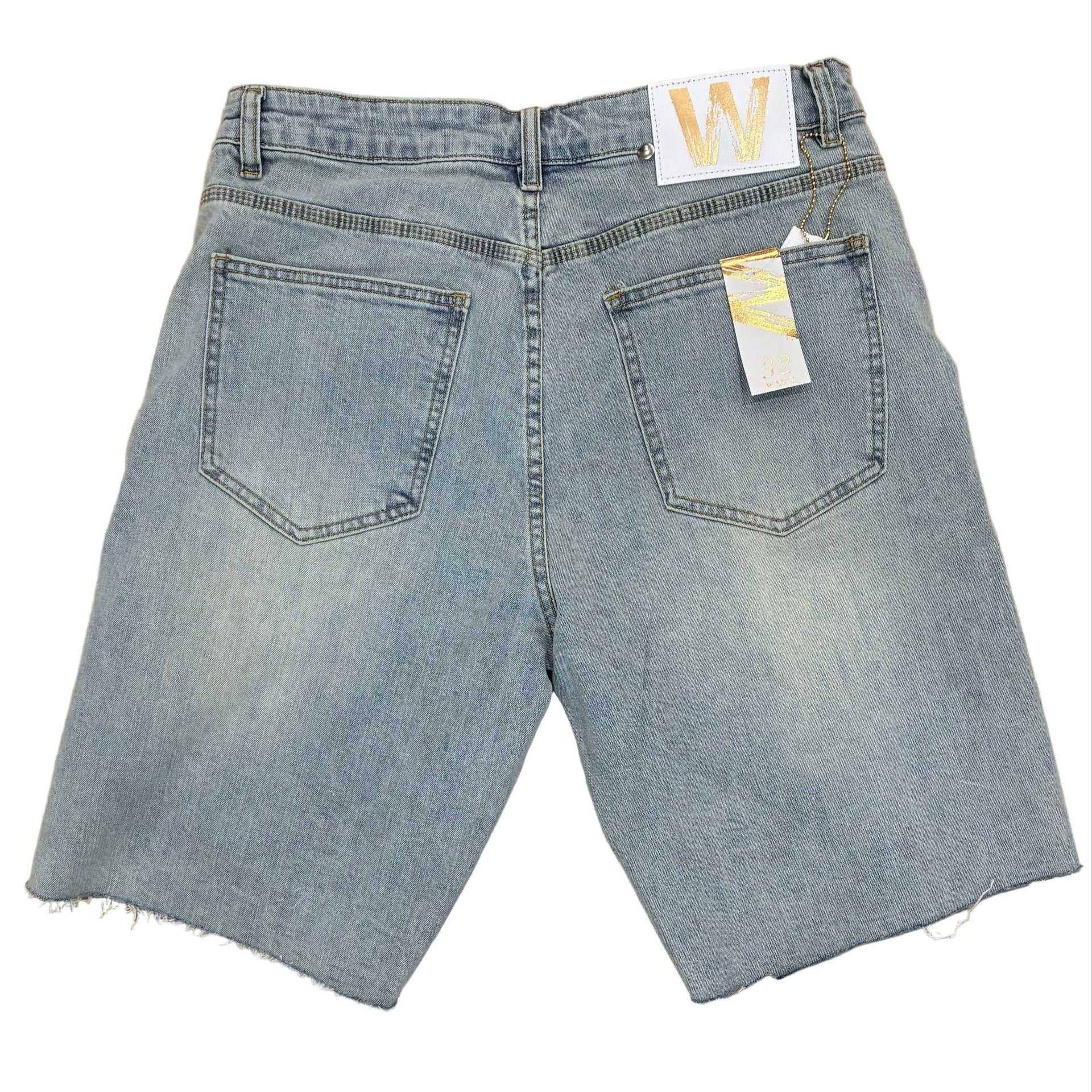 Waimea rip and repair denim shorts - SHORTS - Cityswagusa.com