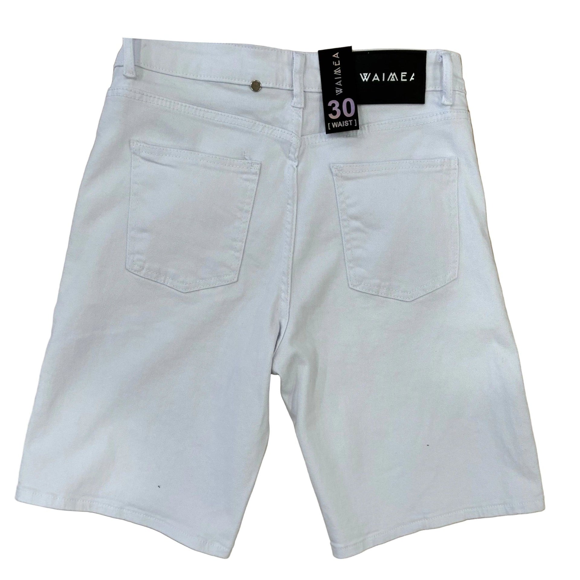 Waimea distressed relaxed denim shorts - SHORTS - Cityswagusa.com