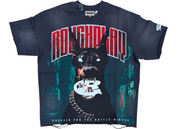 Rough play dog cover art t-shirt by ROUGH PLAY