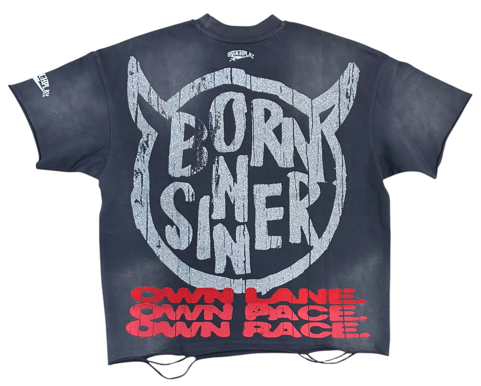 Rough play born sinner t-shirt by ROUGH PLAY