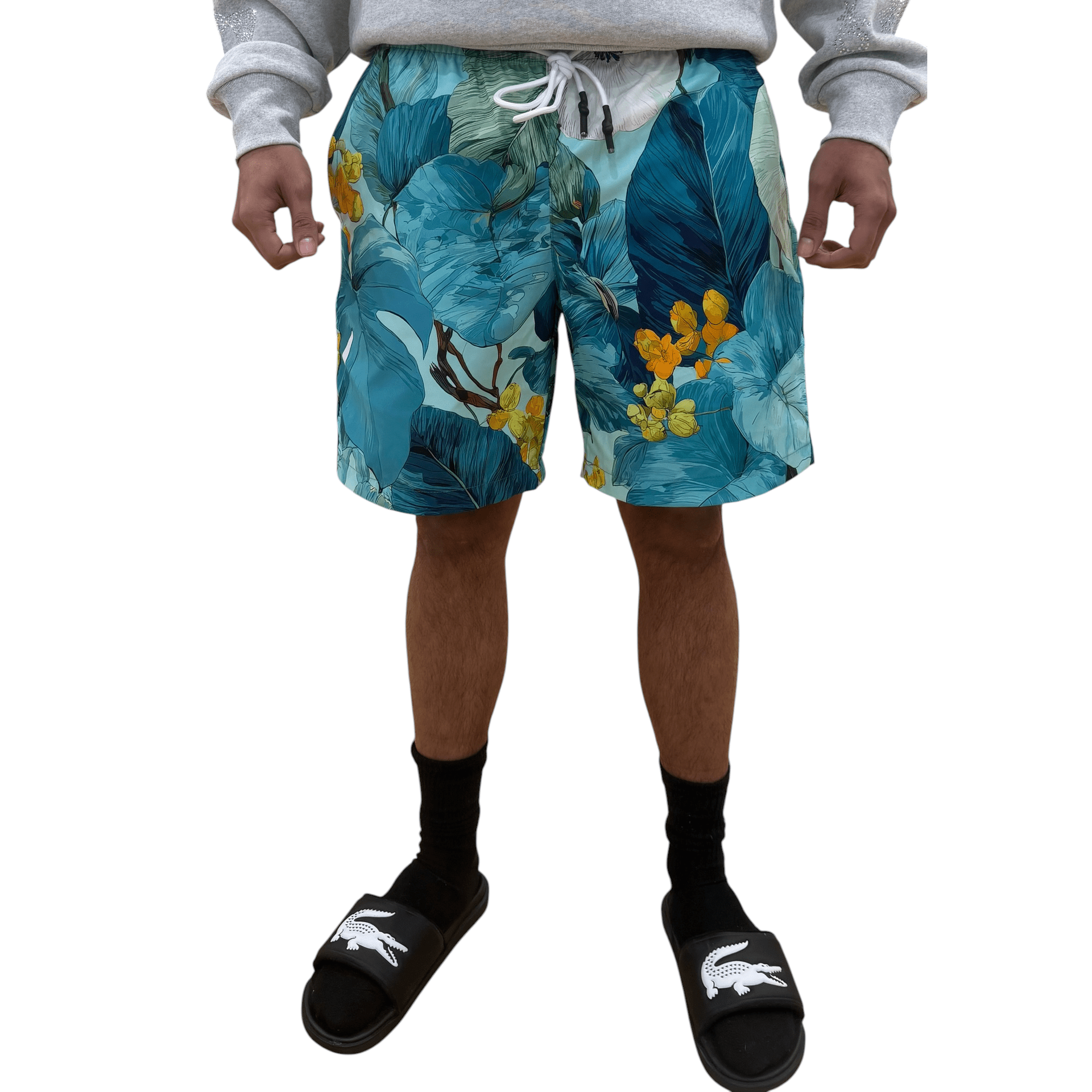 Jordan Craig rainforest floral beach shorts - SHORTS - Cityswagusa.com