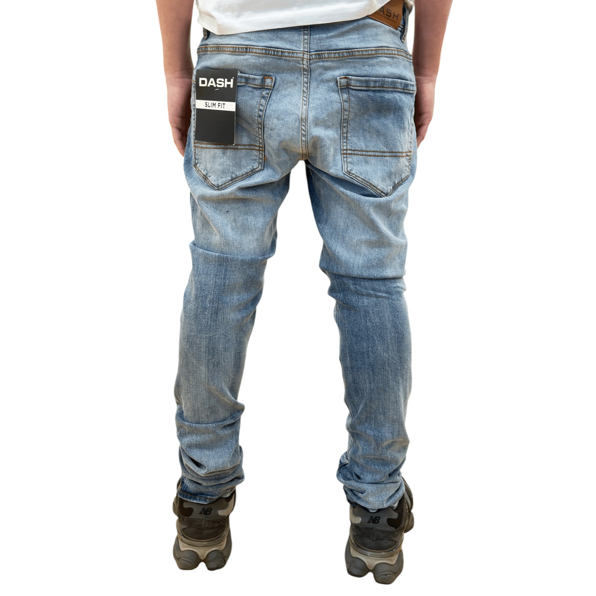Dash heavy rip and repair slim fit denim - DENIM - Cityswagusa.com