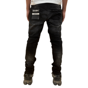 Dash slim fit distressed denim - DENIM - Cityswagusa.com