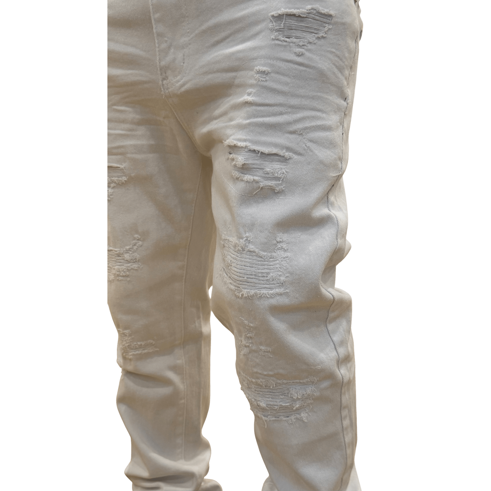 Waimea skinny fit distressed denim - DENIM - Cityswagusa.com