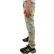 Dash heavy distressed stretch denim - DENIM - Cityswagusa.com