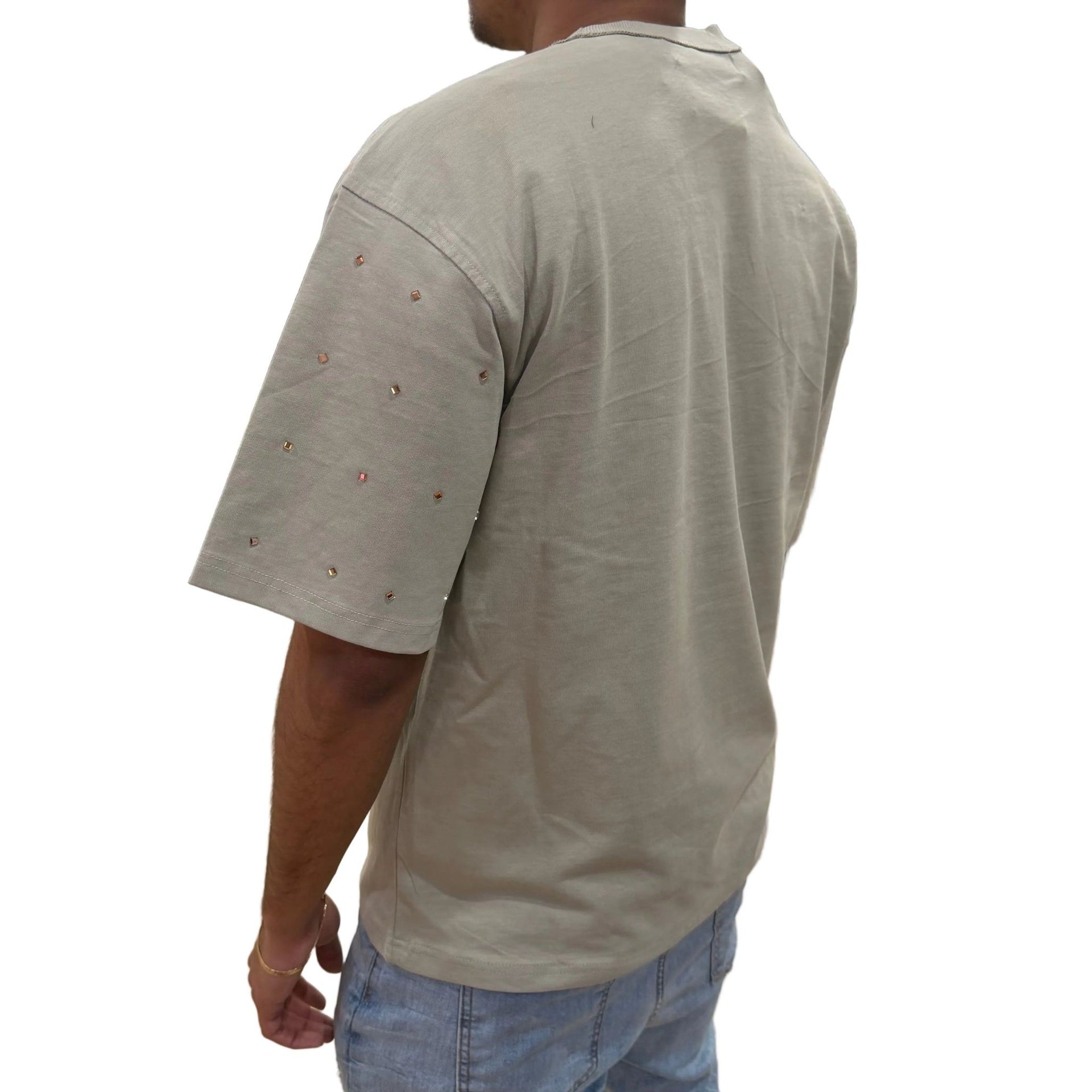 PJ Mark relaxed fit highly favored rhinestone t-shirt - T - SHIRT - Cityswagusa.com
