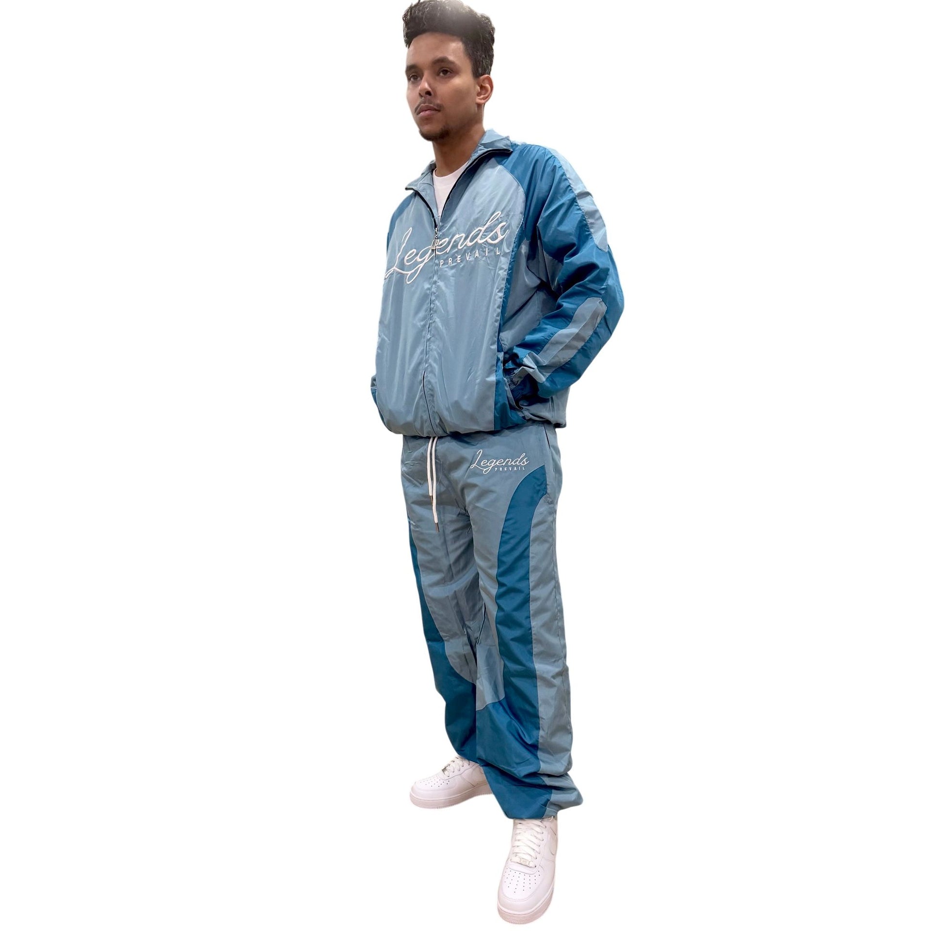 Legends Prevail classic logo swishy set - SWEATSUITS - Cityswagusa.com