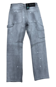 Waimea light distressed utility denim by WAIMEA