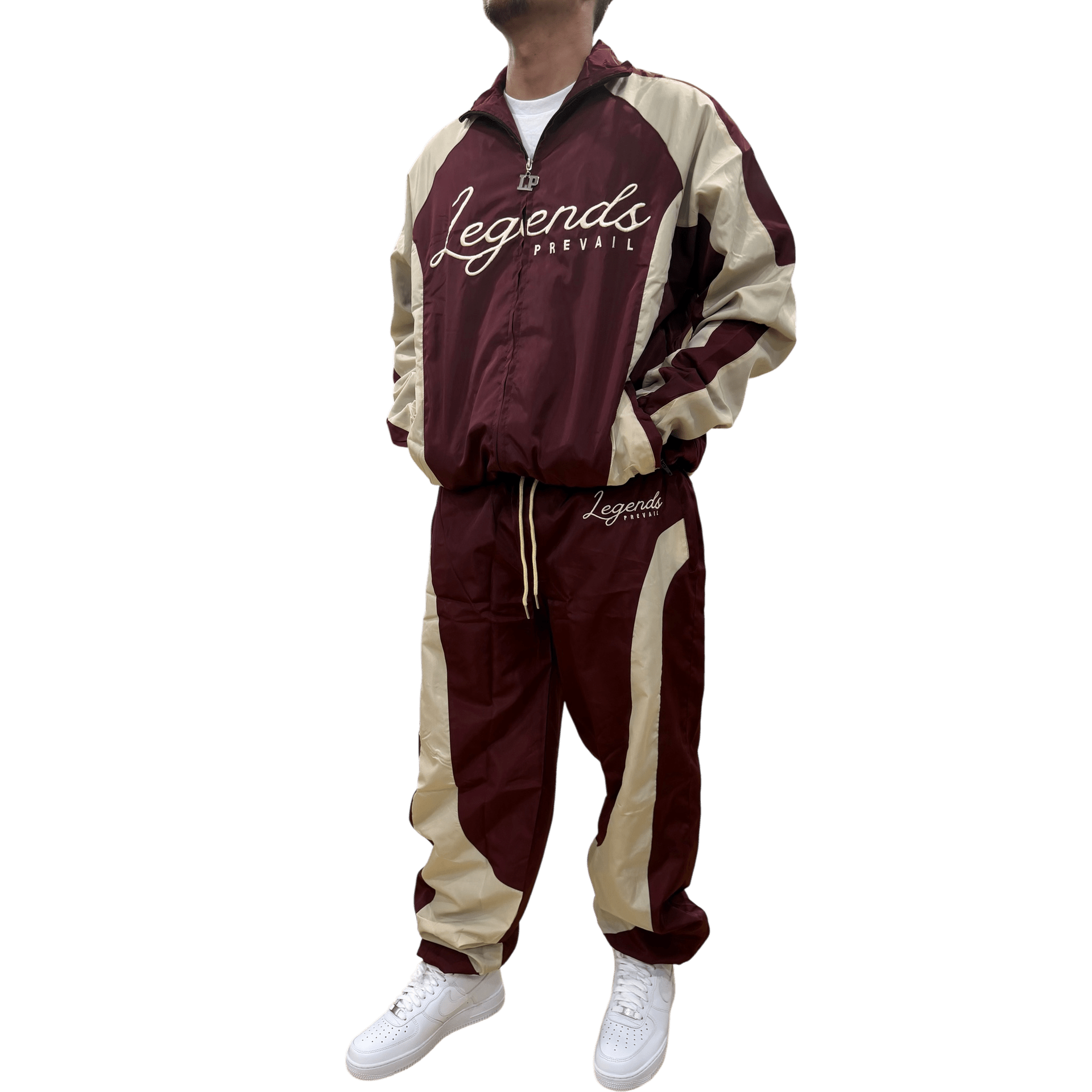 Legends Prevail classic logo swishy set - SWEATSUITS - Cityswagusa.com