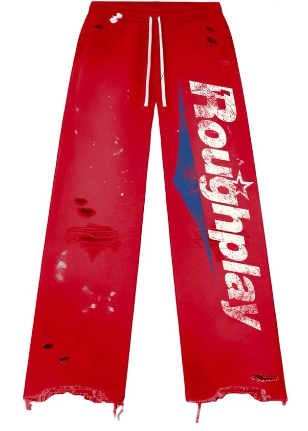 Roughplay logo sweat pant by ROUGH PLAY