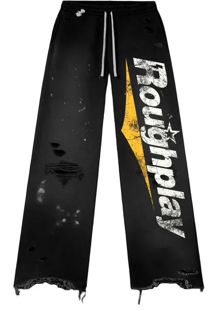 Roughplay logo sweat pant by ROUGH PLAY
