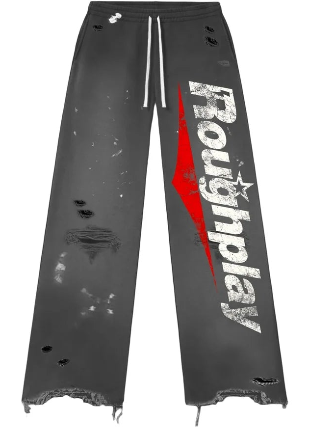 Roughplay logo sweat pant by ROUGH PLAY