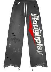 Roughplay logo sweat pant by ROUGH PLAY