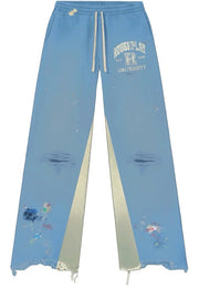 Roughplay two tone sweat pant by ROUGH PLAY